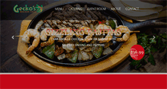 Desktop Screenshot of geckosmexicangrill.com